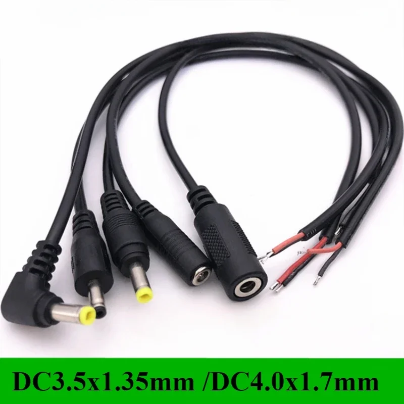 50/100 шт./лот DC3.5 * 1 35 мм DC4.0 7 Штекерный разъем питания сделай сам кабель для зарядки