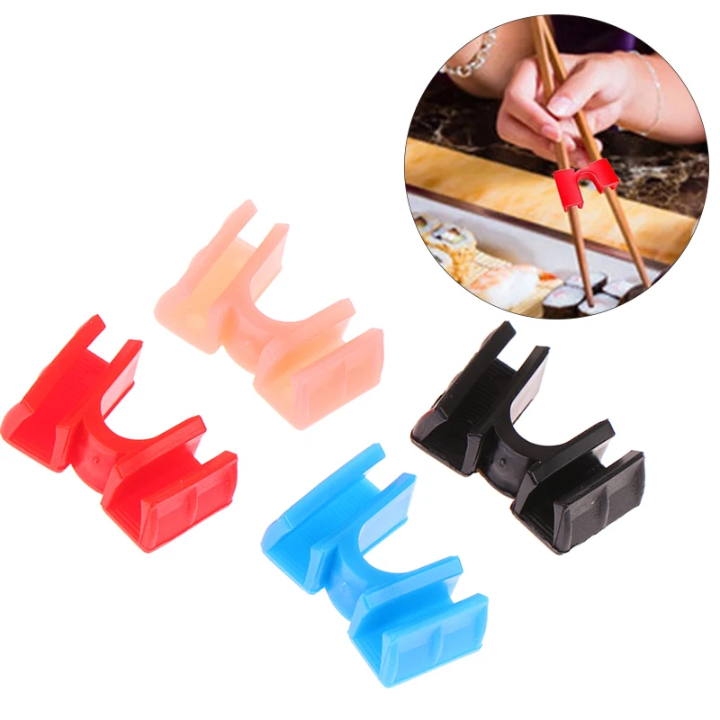

10pcs Training Beginner Hinge Connector Small Assistant Chopstick Helper Kids Portable Accessories Easy Use Reusable