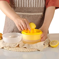portable citrus juicer machine kitchen manual orange juicer lemon squeezer 2 in 1 multifunctional egg separator kitchen gadgets