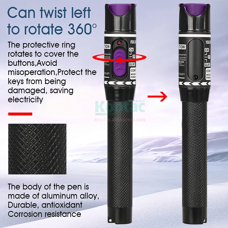 COMPTYCO 10/20/30/50mW VFL Fiber Optical Cable Tester Pen Type Visual Fault Locator For FC/SC/ST Surprise Price |
