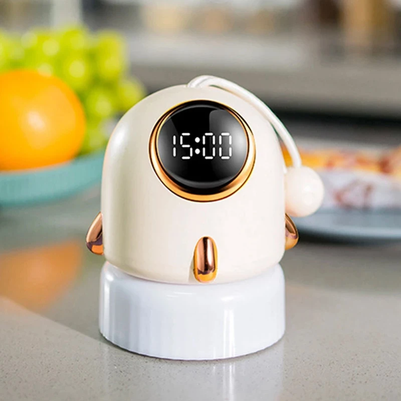 Светодиодный ночник маленькие портативные часы-лампа с USB-зарядкой