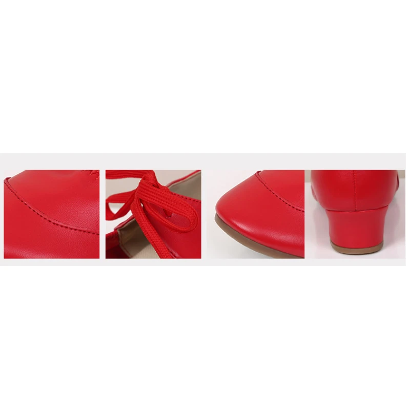 New Latin Dance Shoes Low Heels Soft Bottom Dancing Shoes Ladies Children Modern Shoes Ballroom Tango/Salsa Shoes