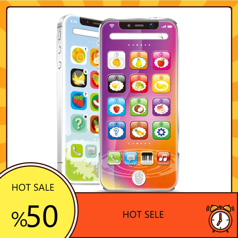 

Baby Toy Phone Kids Early Educational Toys Toddler English Learning Machine Cellphone Fake Phone Toy Children Chrismtas Gifts