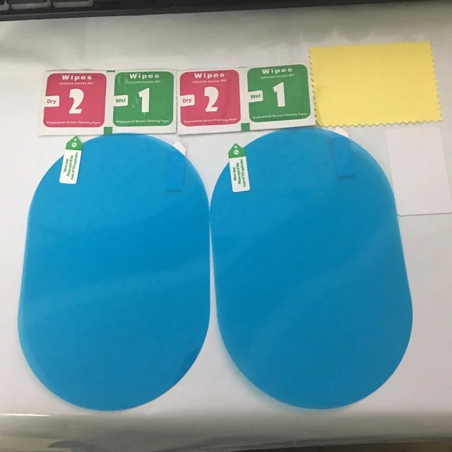 2 шт. автомобильная непромокаемая пленка автомобильное зеркало заднего вида защитная непромокаемая противотуманная водонепроницаемая пленка мембранная автомобильная наклейка аксессуары