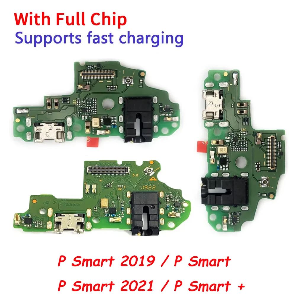 Фото Новинка для Huawei P Smart 2019 P Smart Plus 2019 P Smart 2021, USB-порт, разъем для док-станции, зарядная плата, гибкий кабель с микро №1