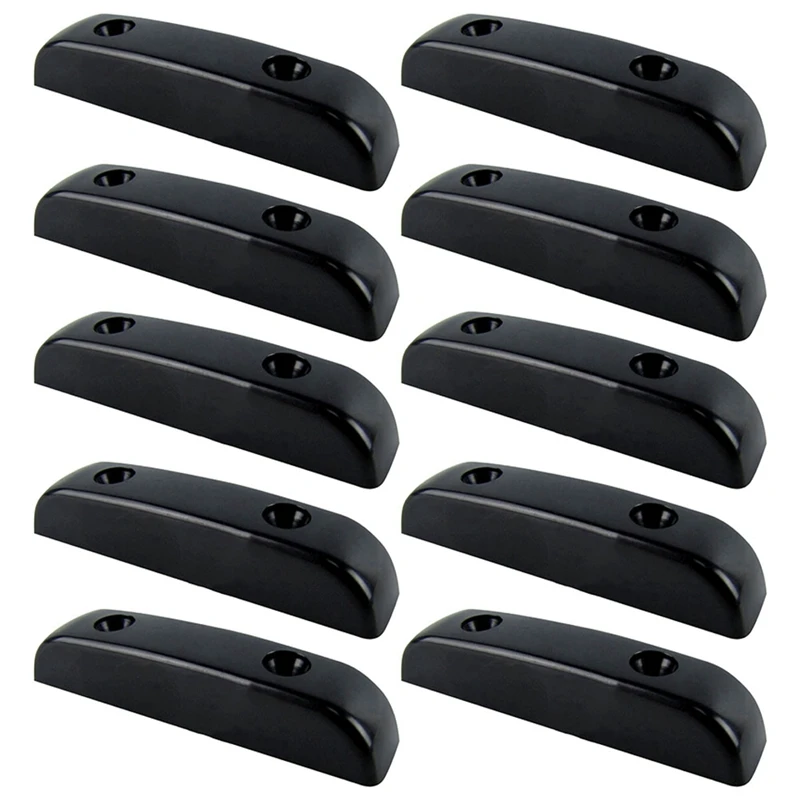 

10X Thumb Rest Tug Bar Finger Pull For Jazz Precision Bass Guitar Plastic