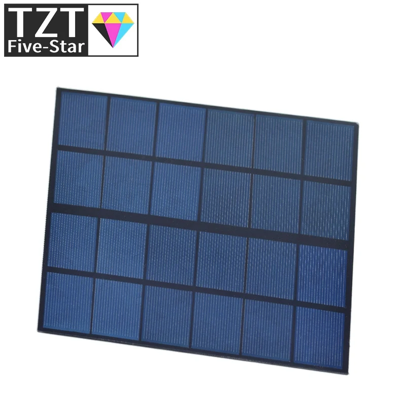 Солнечная панель TZT 6 в 170 мА 4 Вт поликристаллическая * мм
