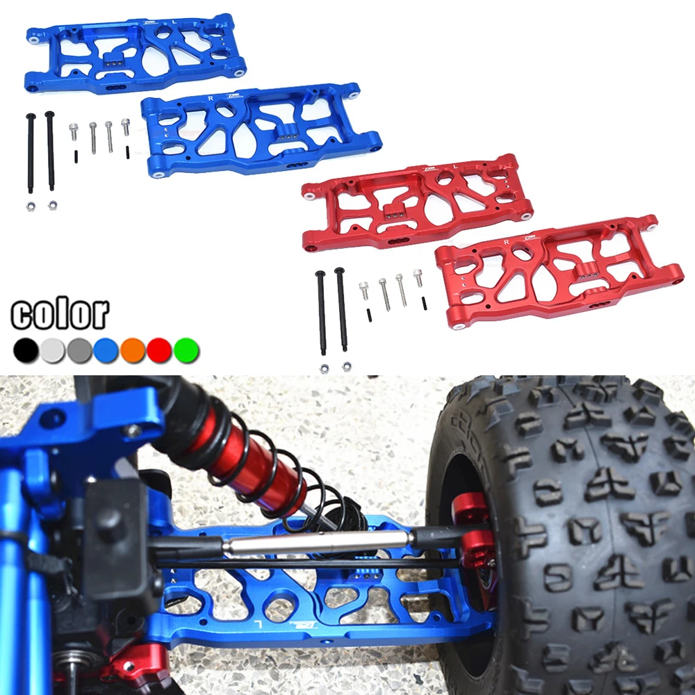 

GPM ARRMA 1/5 KRATON ARA110002T1 OUTCAST 8S ARA5810 metal Aluminum Rear lower A arm Rear lower swing arm ARA330590+ARA330564