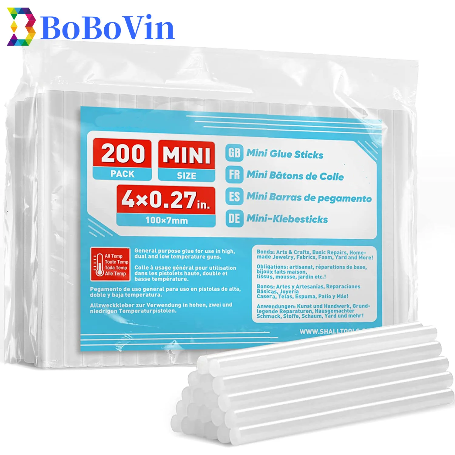 

Миниатюрные клеевые карандаши 50, 100, 200, 400 шт., 7x100 мм, высококлейкие, многофункциональные, для детей и взрослых, для творчества, склеивания и ремонта