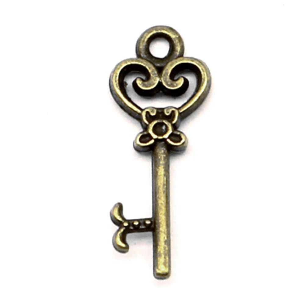 

Keys Charm For Making Jewelry Diy Finding 120pcs 9x22mm