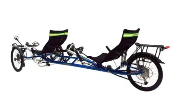 Трехматричный складной электропривод на одного человека двухместный