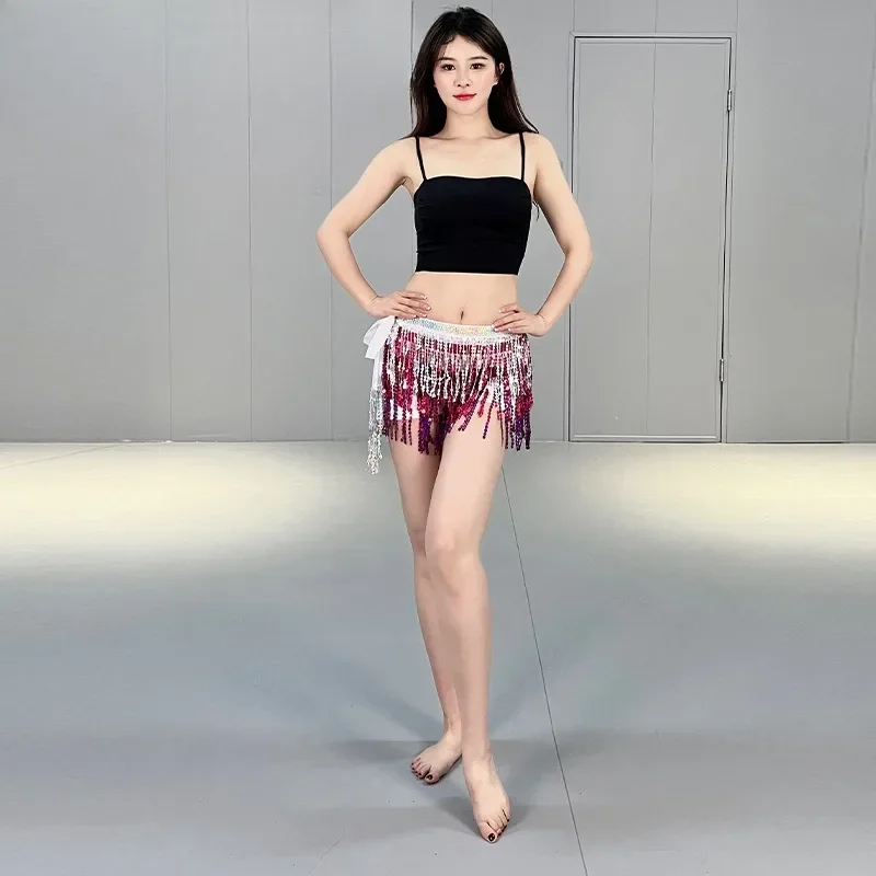 Индивидуальный костюм для танца живота поясная цепочка индийский богемный шарф