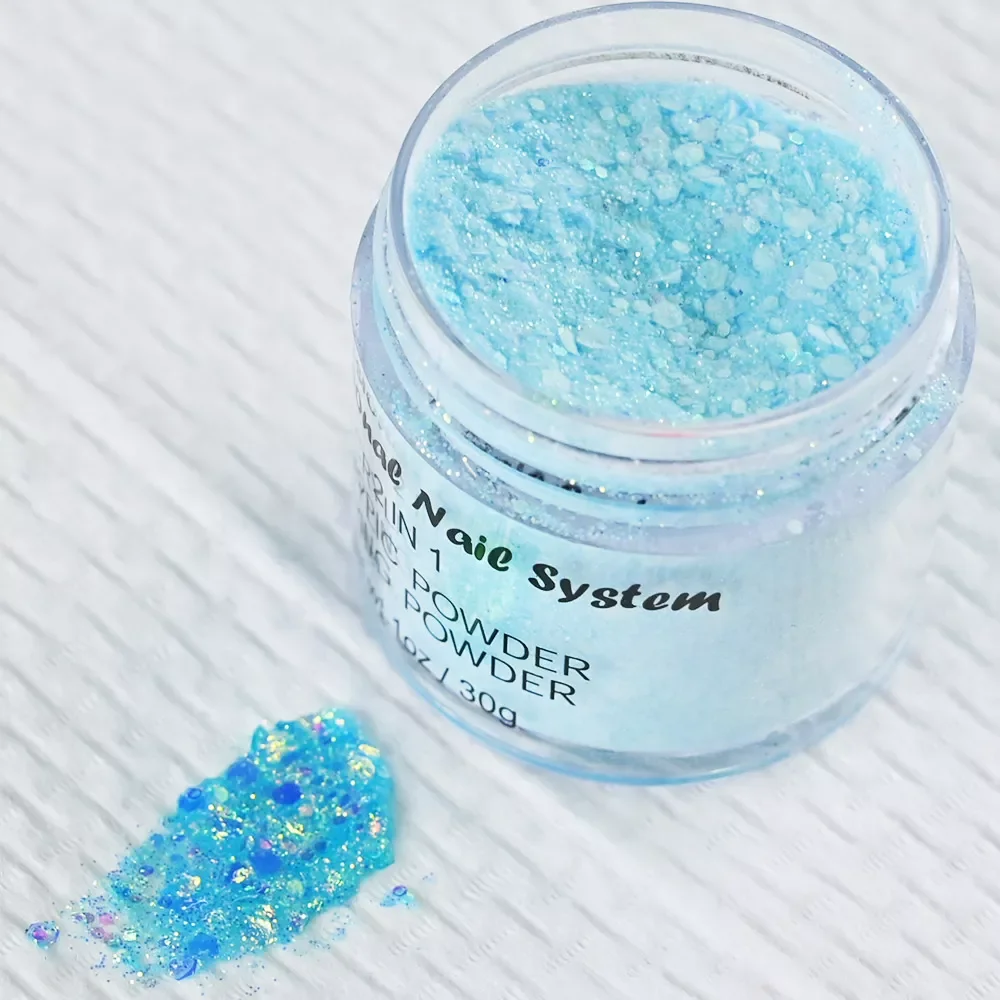 

2022New Polychrome Chunky Acrylic Powder FluorescenCE 1oz EMA Mix Glitter 21ColorS Rainbow Manicure Monomer Nailart Acrylic 165#