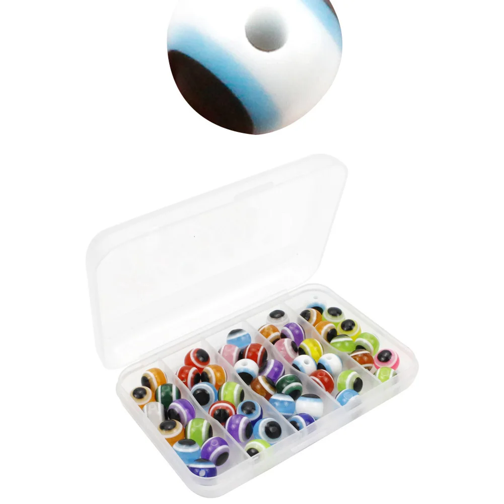 

100/200pcs Fishing Lure Beads Fish Eye Fishing Beads Hard Plastic Fly Fishing Realistic Eyes 4 5 6 8mm Eye Fishing Accessories