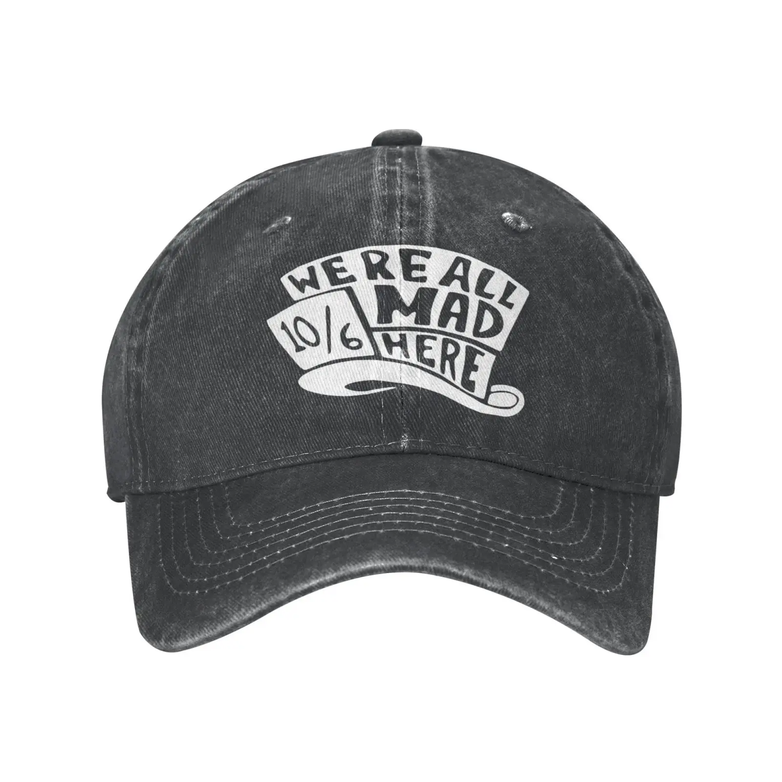 

Бейсболка Mad Hatter We Are All Mad для мужчин, Кепка для гольфа, мужская шапка, облегающая шапка для женщин и мужчин, зимняя шапка 2021 2022, головной убор, ...