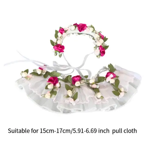 Кукольное платье Perfeclan для куклы 17 см