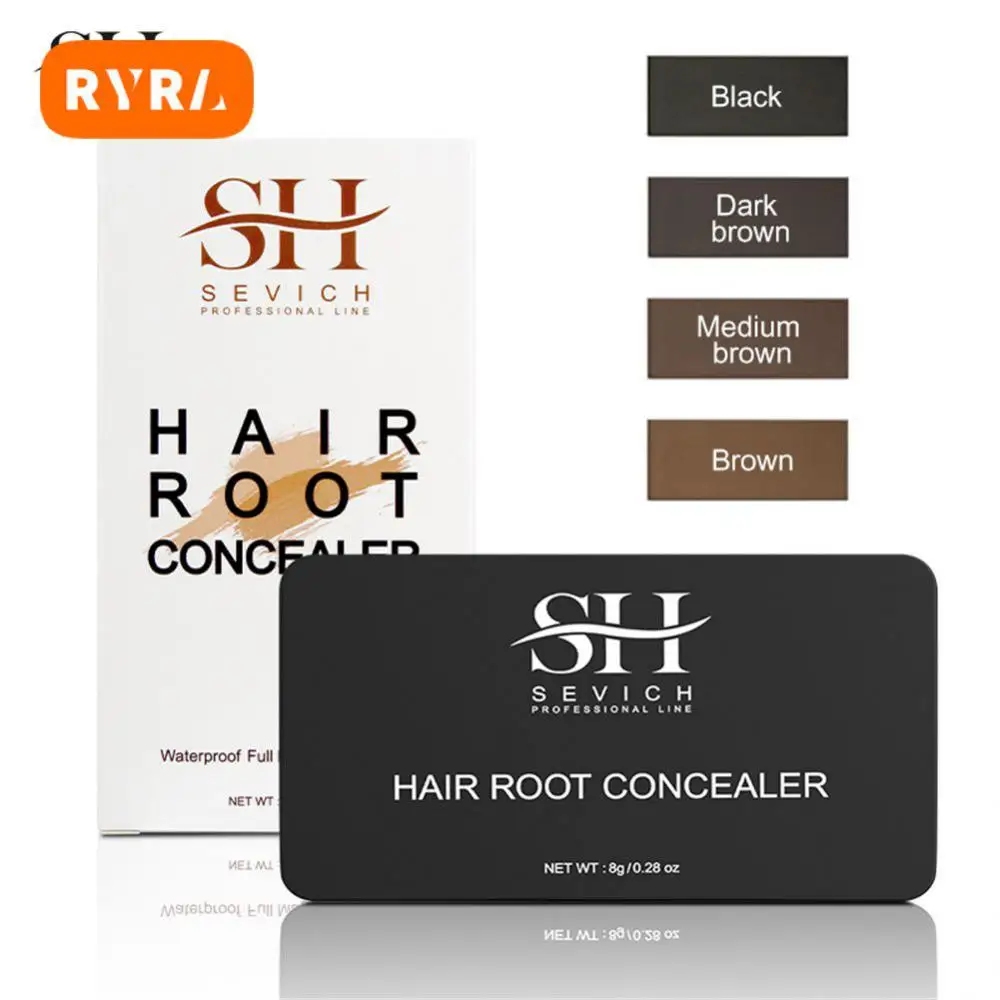 

Пудра для теней для волос, 4 цвета, с кисточкой