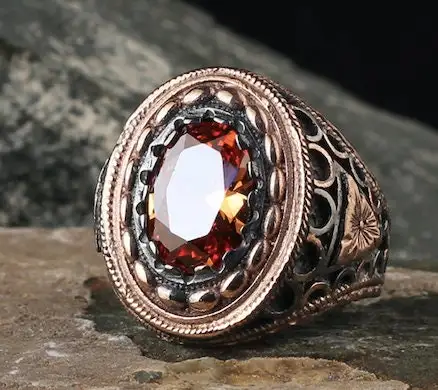 

Кольцо из стерлингового серебра, искусственная кожа, серебро 925 пробы ручной работы, подарок ему и каждому, старый стиль