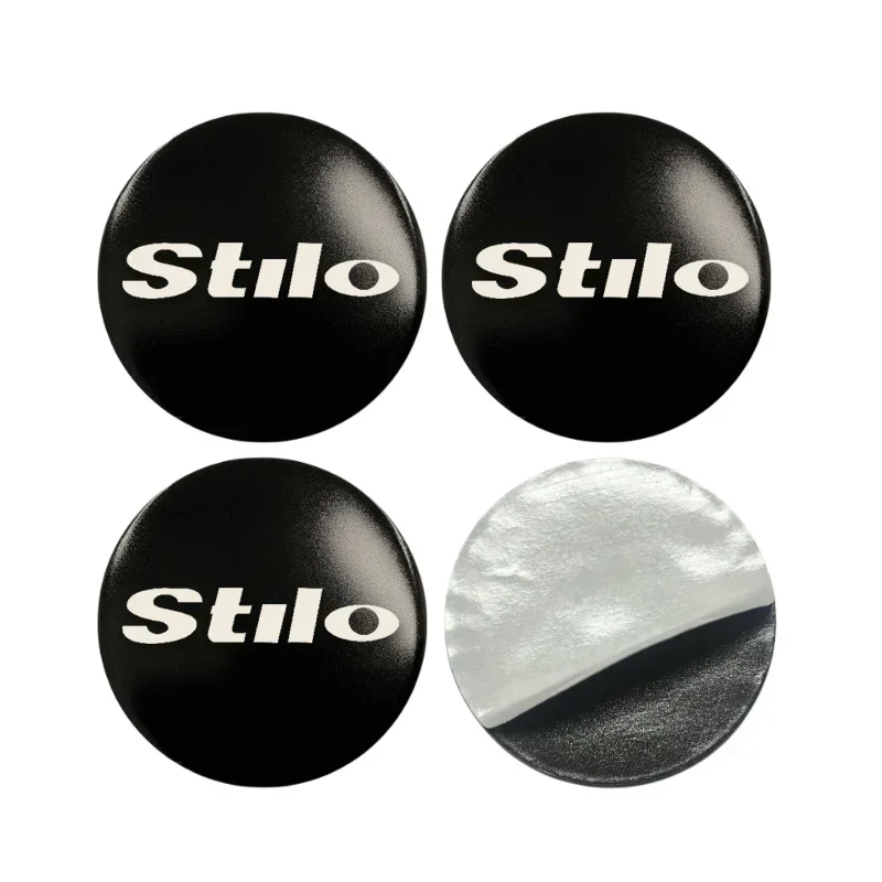 4 шт. 56/60/65 мм центральные наклейки на автомобильные колеса для Fiat Stilo Logo 500 ARGO BRAVO