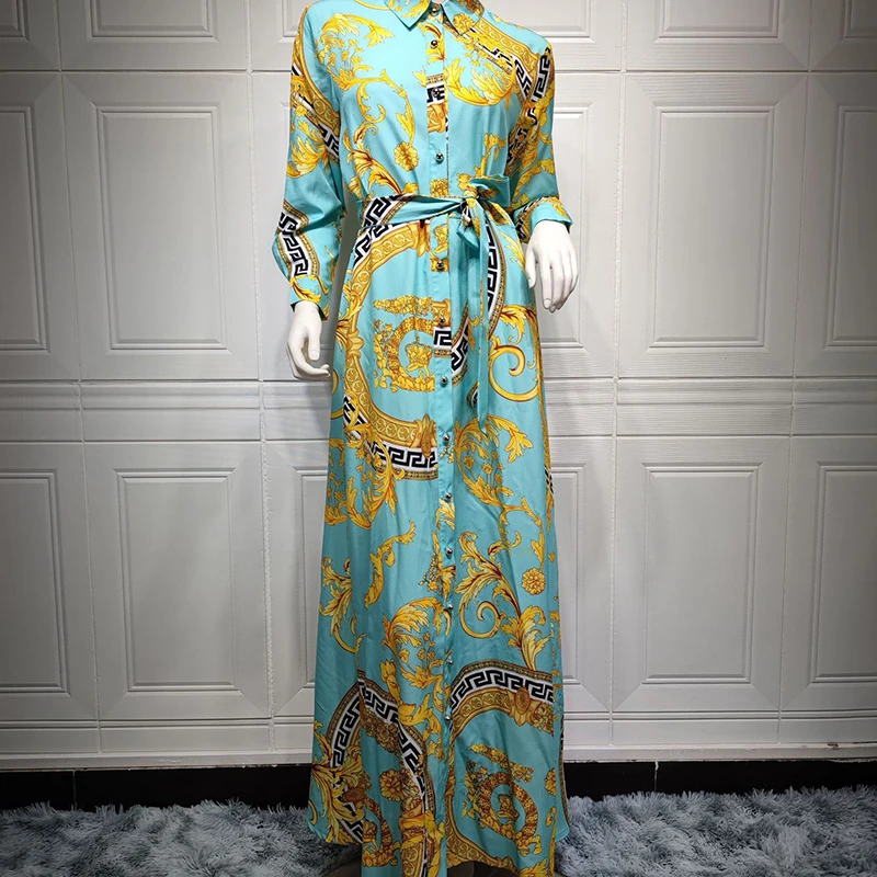 Latest Robe Designs Muslim Dresses  Turkish Dresses Long Sleeve Cardigan Ethnic Wear Turkish Women Clothes عباءات قفطان Ab076