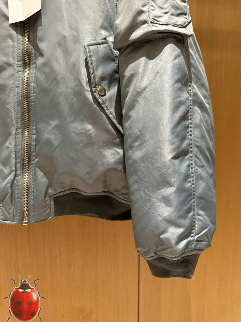 Утепленная хлопковая куртка-пилот с двойной молнией Grailz для мужчин и женщин