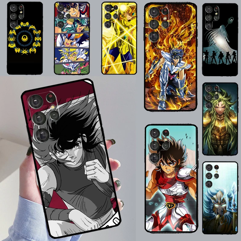 Чехол Saint Seiya для Samsung Galaxy S22 Ultra S20 FE S8 S9 S10 e Note 10 Plus 20 S21 Coque |