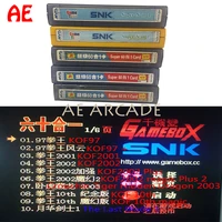 neogeo mv1b mv1c snk 60 in 1 mvs arcade classic retro games motherboard chinese menu and english game page super n in 1 tapes
