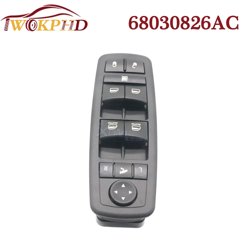 Новая передняя левая кнопка управления главным окном для Jeep Grand Cherokee 2011-2013 68030826AB