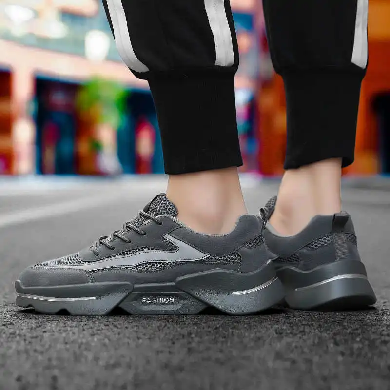 

Обувь с воздушной подушкой мужские кроссовки 2021 Удобная прогулочная Стильная мужская обувь стеганая мужская летняя спортивная обувь для т...