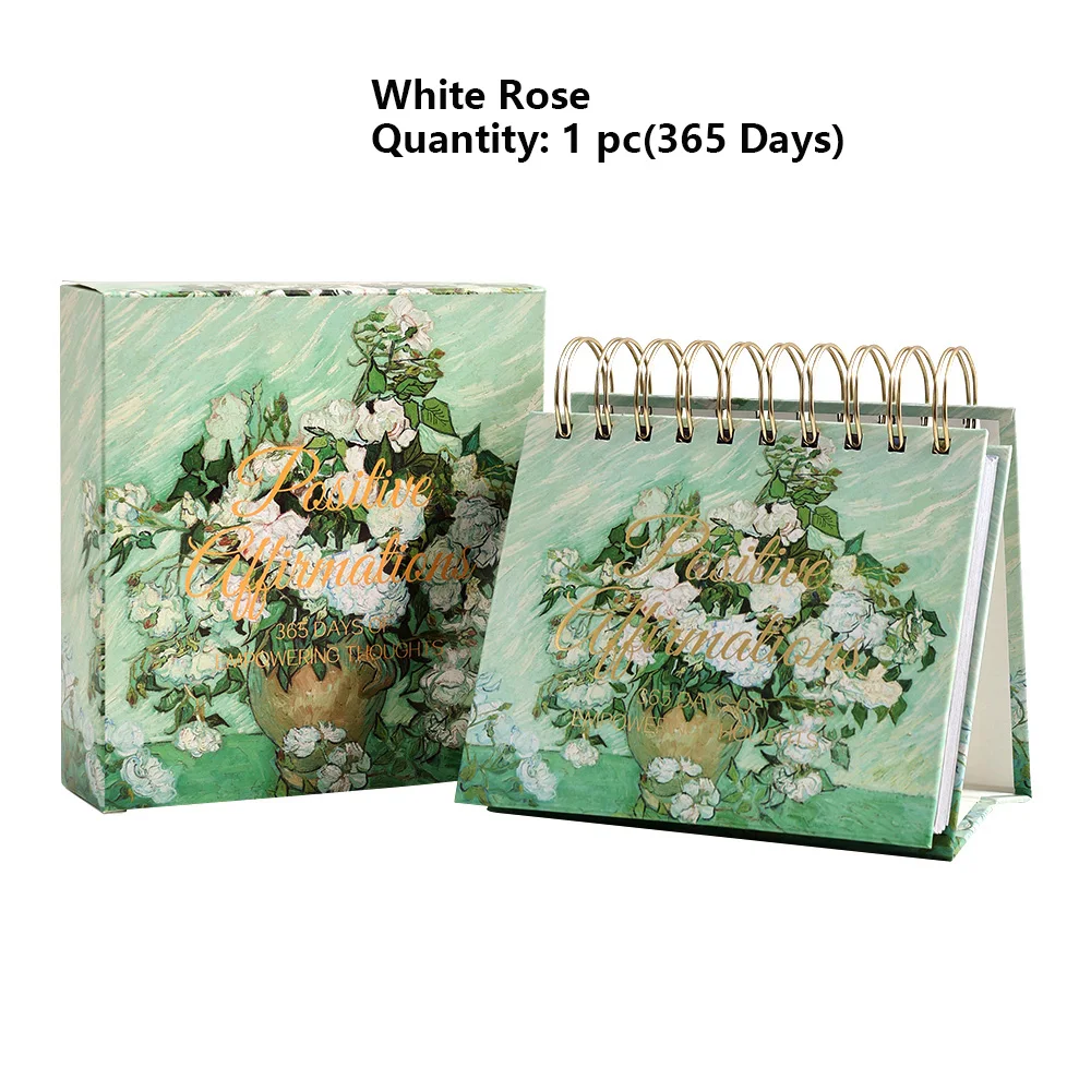 

Настольный календарь с позитивными аффирмациями