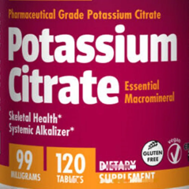 

Potassium Citrate, Enhance bone health,120 pcs