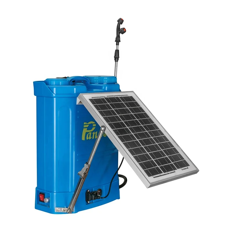 

Custom 16L 18L 20L 10W 12W 15W Solar Power Agricultural Sprayer With Battery Panel