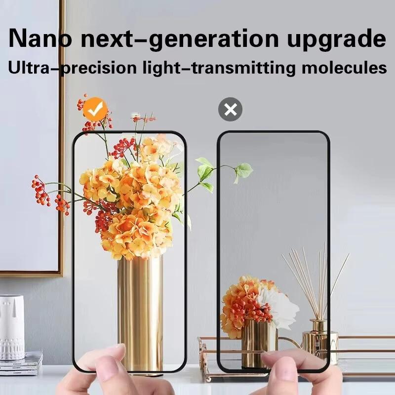 1-4PCS 9H Protector For iphone 15 Pro Max Tempered Glass iPhone 16 11 14 13 12 ProMax 7 8 Plus SE 2022 2020 Mini