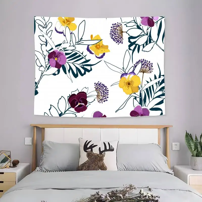 

Window Wall Hanging Decoration Room Tapestry Tie Dye Blanket Home Bedroom Decoration Living Room Print Background Hanging Cloth