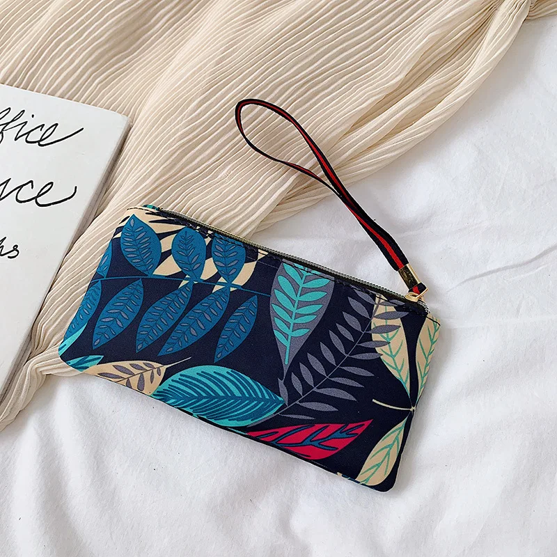 

Printing Style Mobile Phone Coin Purse High Quality Female Multi-function Wallet Fashion Long Wallet Designed Oxford Cloth Purse