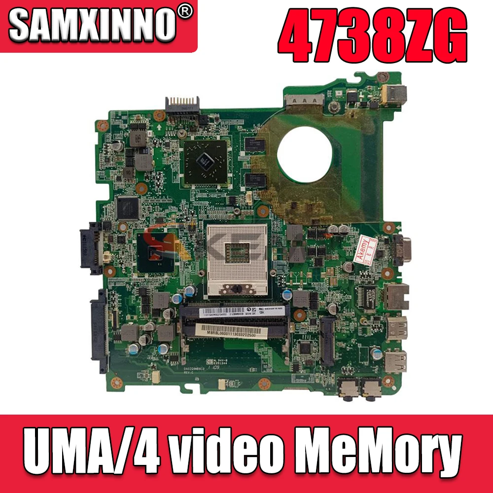 

4738ZG DA0ZQ9MB6C0 материнская плата для ноутбука ACER 4738 4738Z 4738ZG 4738G материнская плата PGA989 DDR3