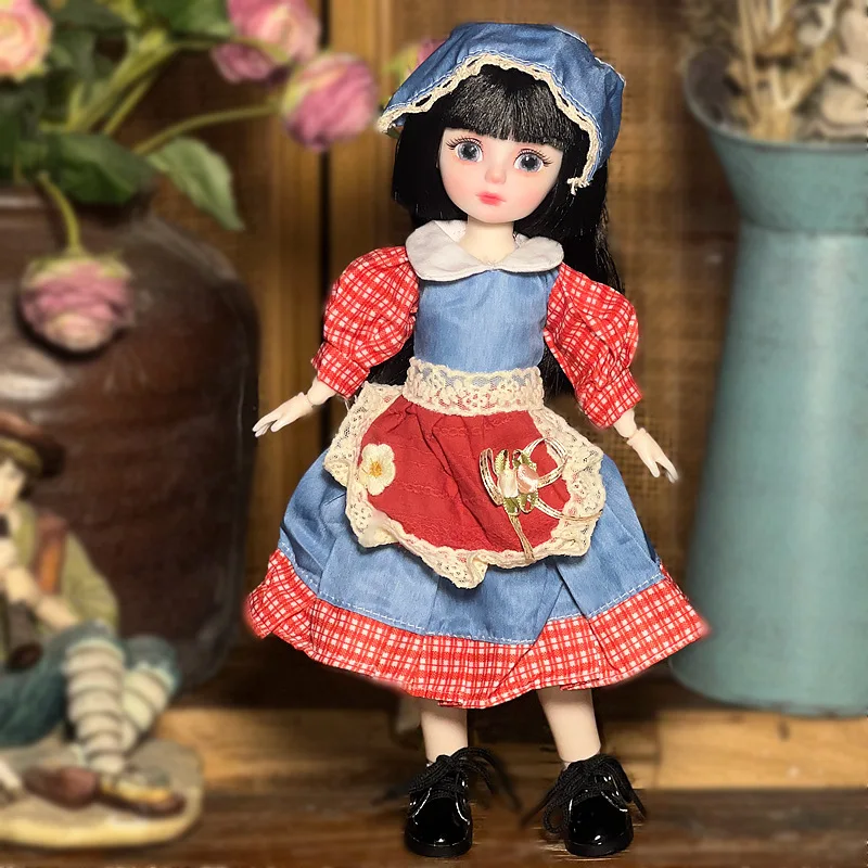 Фото 30 см кукла 1/6 Bjd кукла ручной работы куклы для макияжа с одеждой нарядная кукла BJD для девочек и дочек подарок на день рождения рождественские подарки №5