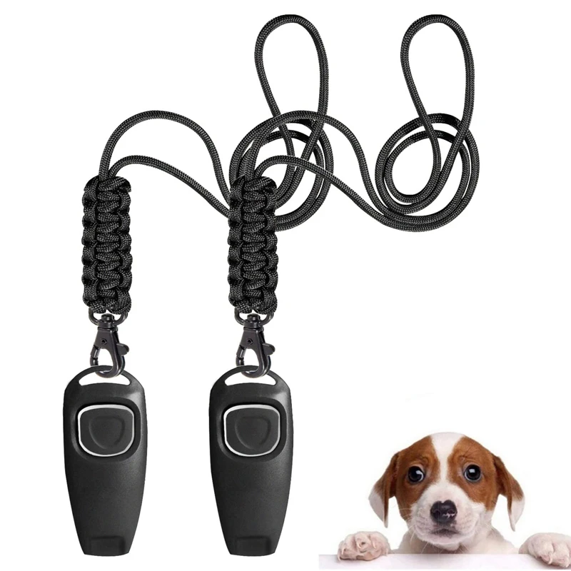 

Barking Dog Whistle Stop Training Pet Recall-dog High-frequency Effectively Professional Pitch Clicker Hunting Obedience