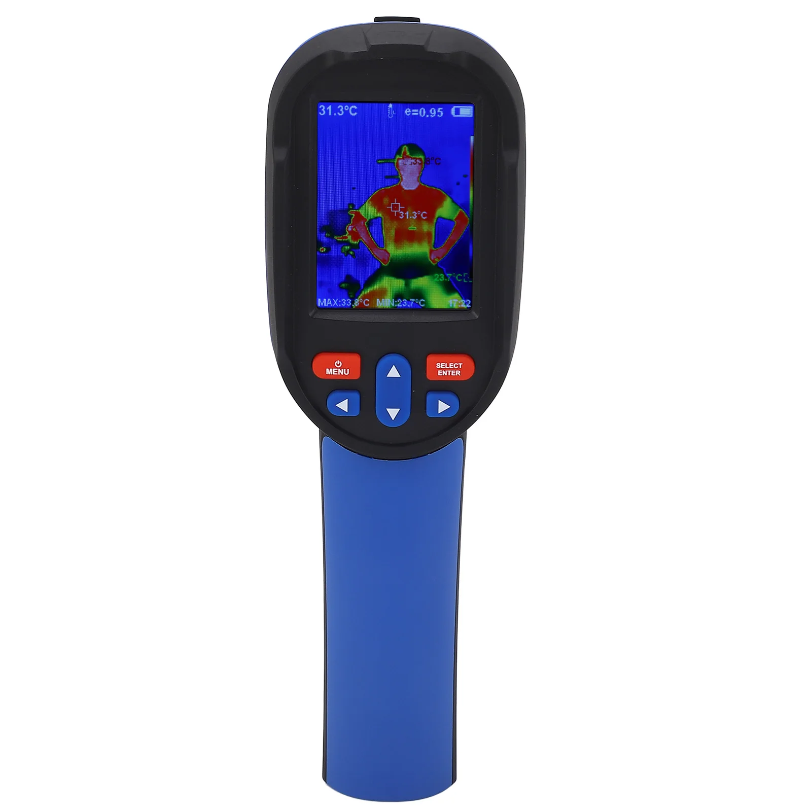 Тепловизор Инфракрасная камера 2 8-дюймовый цветной TFT-экран от 20 ℃ до 550 Ручной