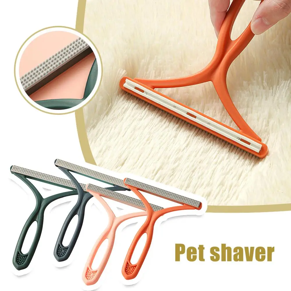 Профессиональная Двухсторонняя щетка для груминга домашних животных собак и