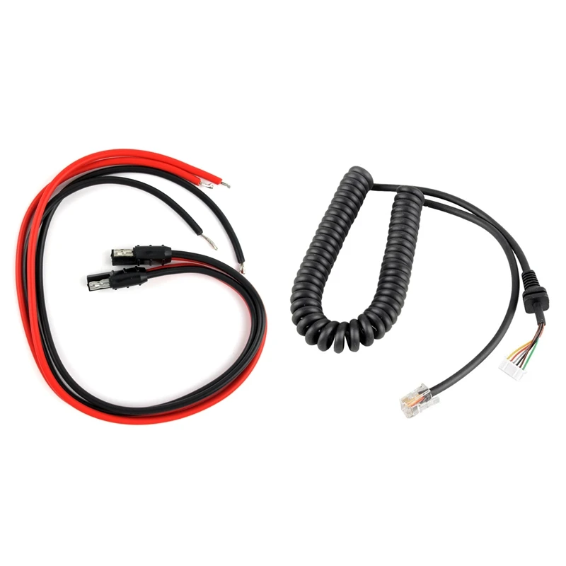 3 шт. кабель: 1 пара кабеля питания постоянного тока для Motorola и автомобильные