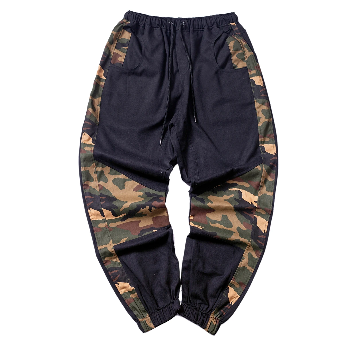 

Брюки-карго RUIHUO мужские в стиле пэчворк, уличная одежда, тактические штаны в стиле милитари, Харадзюку, Прямая поставка, 2XL, весна 2023