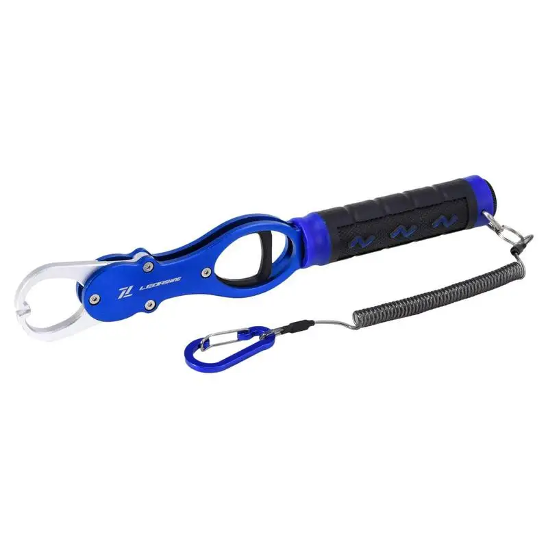 

Fish Lip Grabber Fishing Scales Lip Grippers Grip Tool With Weight Scale Anti-Rust Grabber For Freshwater Fishing Enthusiasts