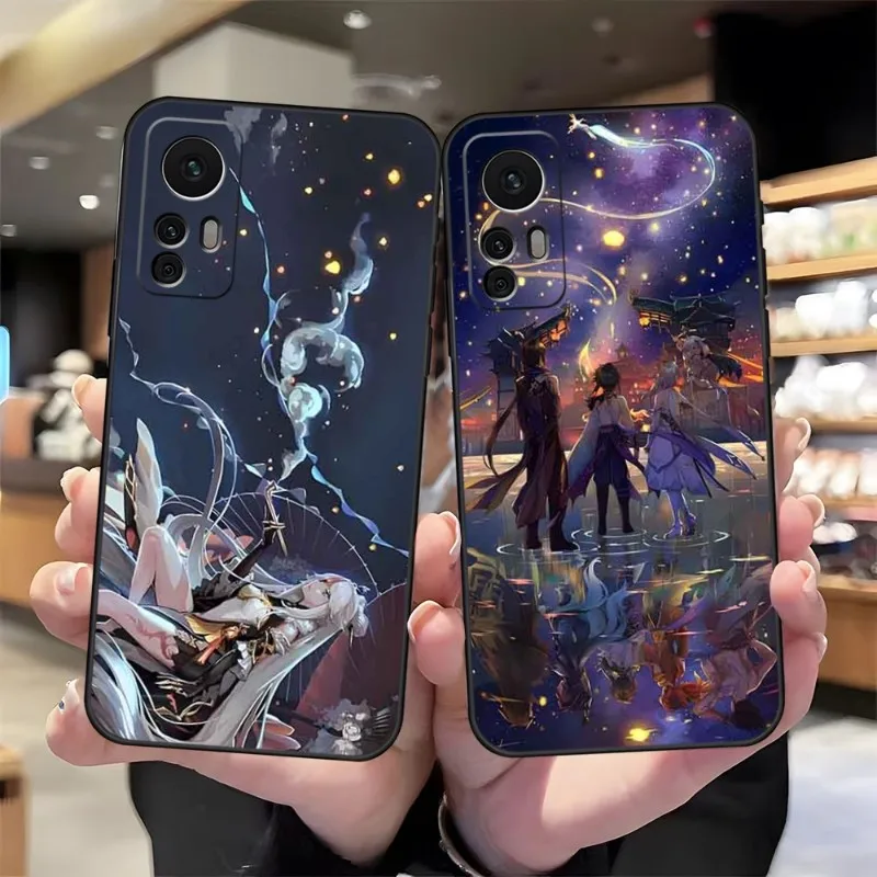 

Genshin Impact Phone Case Luxury Design For Redmi 9 9A 7A 10 8A 10A 8 Note 11 10S 7 11S Plus POCO X3 Pro Covers