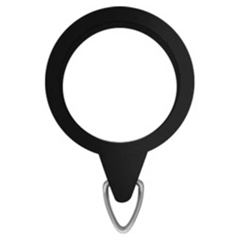 

Metal Holders Fishing Hook Holders Rod Hook Rubber Rings Keeper Rubber+Metal S/M/L 5PCS 6mm/0.24inch Black+Golden