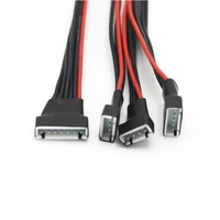 jst xh 2s 3s 4s 6s 20cm 22awg lipo balance wire extension charged cable lead cord for rc battery charger 5 pcslot
