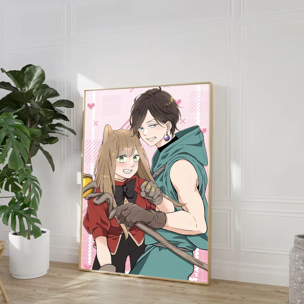 Аниме My Love Story Yamada Lv999 Винтажные Наклейки С Плакатами В Стиле Ретро Декор Для