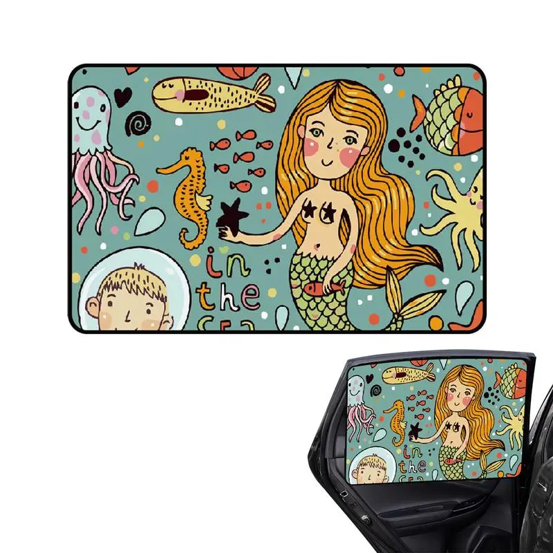 

Автомобильный солнцезащитный козырек для детей, регулируемый, для боковых окон автомобиля, летний