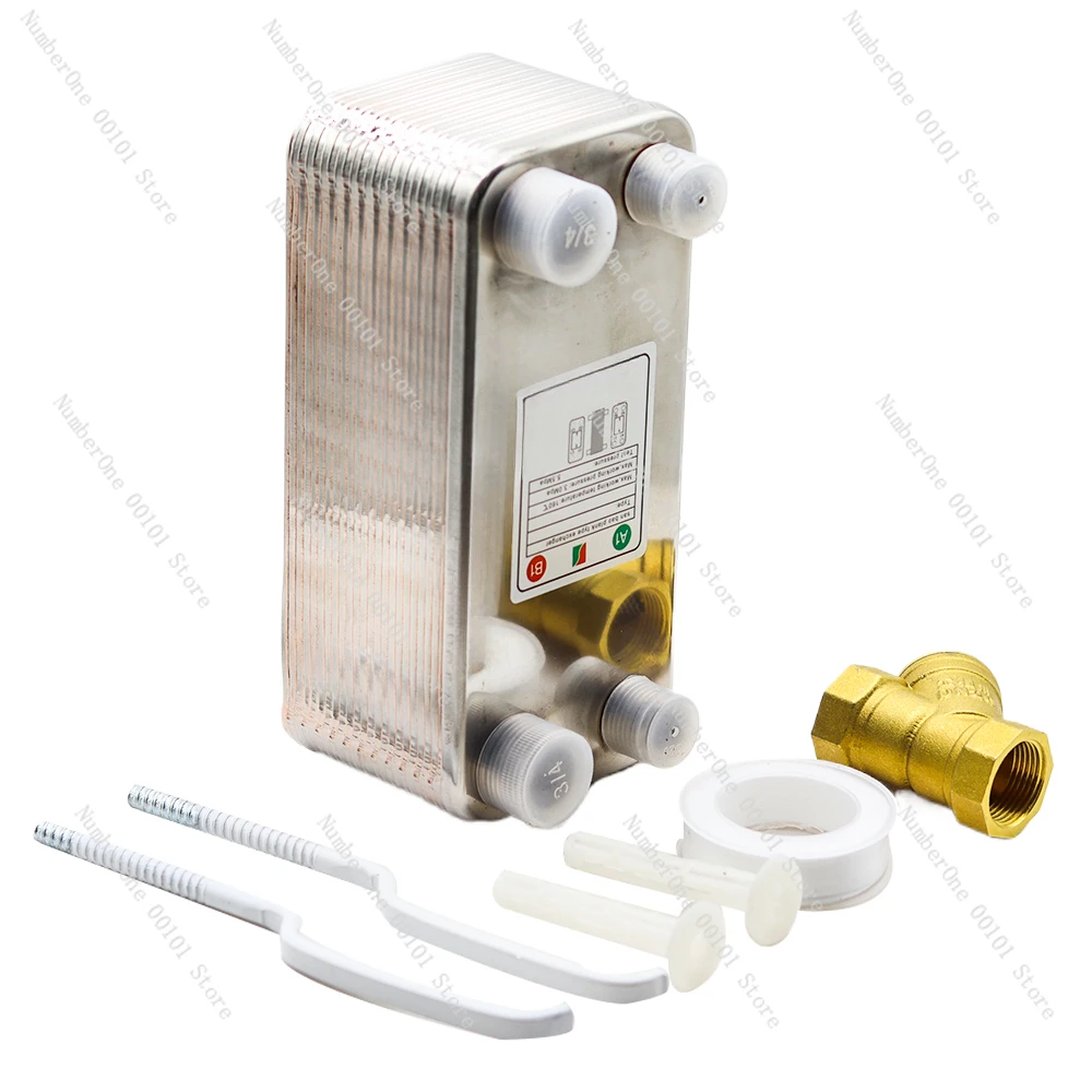 24-пластинчатый теплообменник радиатор с перегревом мгновенный для подогрева