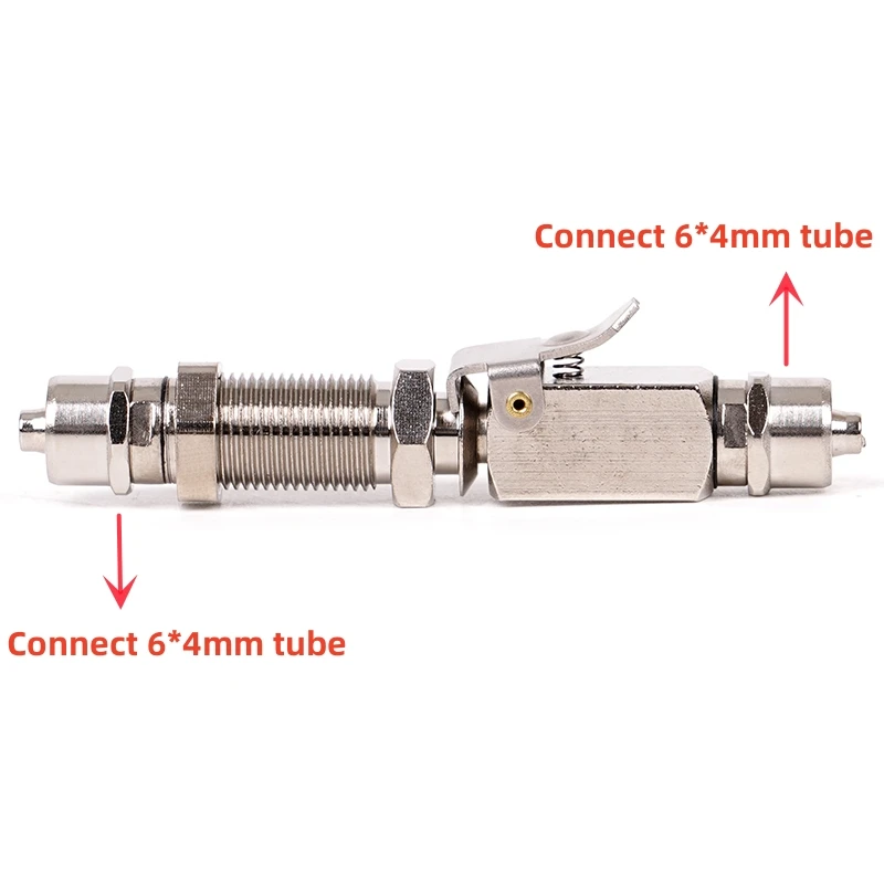 Быстроразъемный соединитель из нержавеющей стали для стоматологического